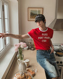 Marie 1789 Ringer Short Sleeve T-shirt