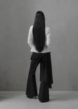 [mnem] Muted Roll-Up Shirt
