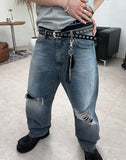 Ens Damaged Regular Denim Pants
