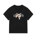 Ribbon Ballerina Logo Slim Short Sleeve Tee