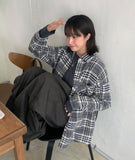 Otsuki pocket check shirt