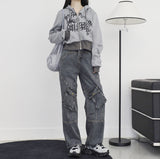 Bleak Pocket Slit Pants
