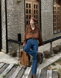 must leather beret