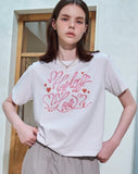 DTP Loveless Crop Short Sleeve Tee