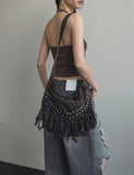 Pigment Snap Ribbed Halter Sleeveless
