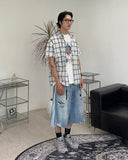Kaylee Checkered Short-Sleeved Shirt