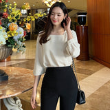 Beginning Square Neck Blouse