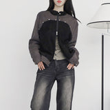 Biker Suede Jumper