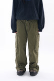 Arcana zipper cargo wide pants