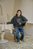 Village Flower Pigment Hoodie