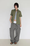 [BELT SET] FOLD OVER CARGO PANTS
