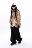 Mossman balloon over wide cotton pants