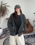 DL Pigment Pocket Zip-up