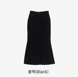 Solar Corduroy Mermaid Skirt