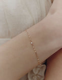 Truly Essence 14K Stone Bracelet