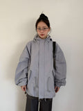 [unisex] Homeper Hood Over Bomber Jacket