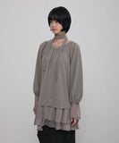 3-Layered Scarf Long Sleeve