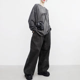 (Unisex) Lenan String Slit Pants