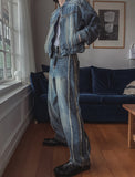 Rundy Dekki Wide Denim Pants