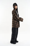 Youth vintage hooded check shirt