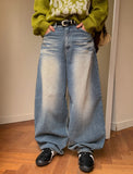 Doha Cat Balloon Denim Pants