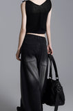 Ribbon string Vneck knit