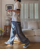 Builder Stripe Carpenter Denim Pants