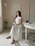 Cezanne flare banding sleeveless one piece