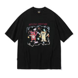 DTP Fox Cats Short Sleeve Tee