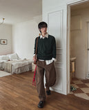 Noor Raglan V-neck Soft Knit