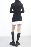 Cien see-through long socks