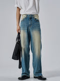 Real point brush denim