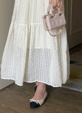 Elvia Lace Surgical Tiered Banding Skirt