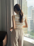 Lenion Linen Wide Banding Pants
