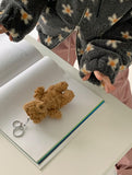 Cortenne teddy bear keyring
