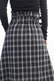 Noble Check Ankle Skirt