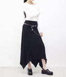 Rock Chic Eyelet Chain Belt