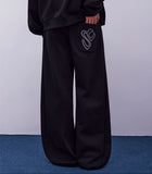 Rubber Stitch Sweat Pants