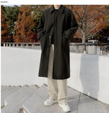 Quad wool balmacan coat