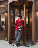 Meritz Wool Argyle Cardigan