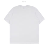 High cotton split short sleeve T-shirt