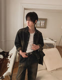 Vir Garment Crop Denim Jacket