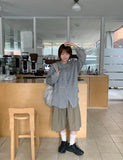 Yulti Summer Check Hood Shirt