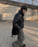 Karen Suede Gym Sack Backpack