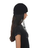 Curly Custom Eyelet Beanie