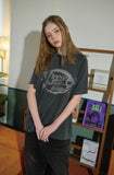 Cheese Bunny Raglan Pigment Short Sleeve Tee