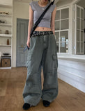 Reno D ring Color Dyeing Cargo Pants