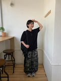 [unisex] Harsh Camo Cargo Wide Pants
