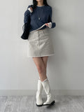 Modal Warmer Color Matching T-Shirt