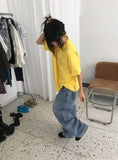Hare Summer Wide Denim Pants